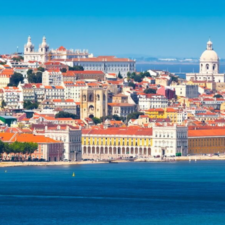 River view over Lisbon