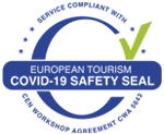 Logo / Selo de Certificação European Tourism Covid-19 Safety
