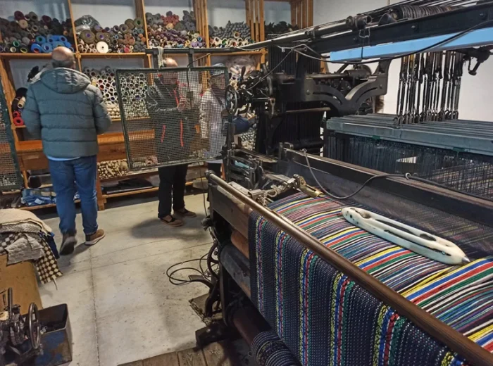 Burel factory in the mountains, Portugal - Serra Estrela